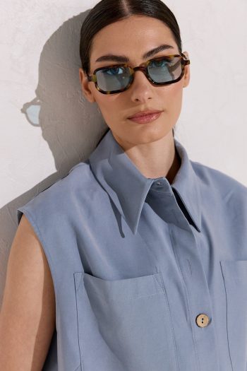 Kaia Sunglasses – Brown Green