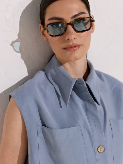 Kaia Sunglasses – Brown Green