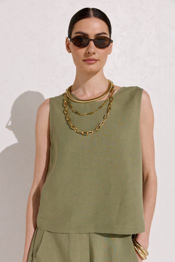 Valeria Top – Khaki - Image 2