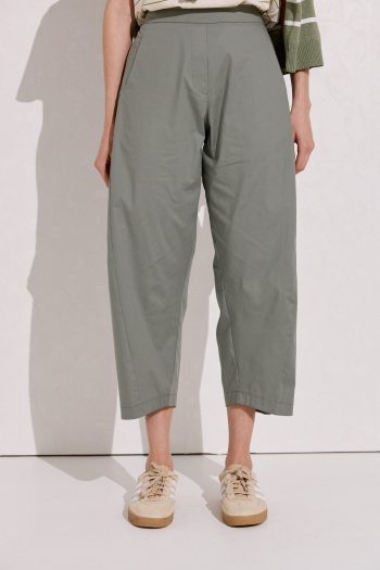 Slouchy Pants – Khaki - Image 2
