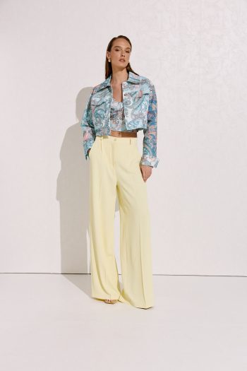 Marisa Crepe Pants – Yellow
