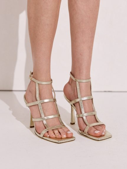 Isabella Sandals – Gold