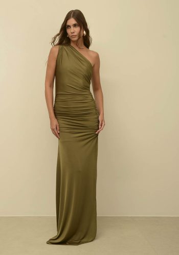 Angelina Dress – Olive