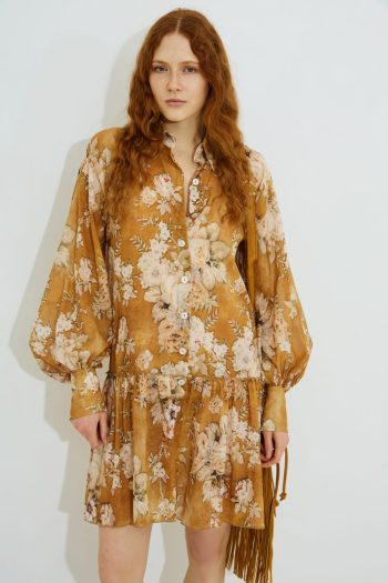 Hope Ruffled Dress – Floral