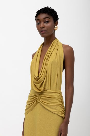 Sierra Dress – Lime Glitter