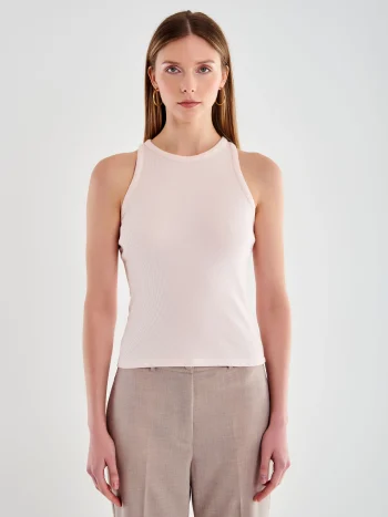 Cotton Tank Top – Pink