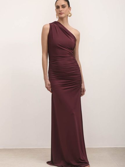 Angelina Dress – Brown Sugar