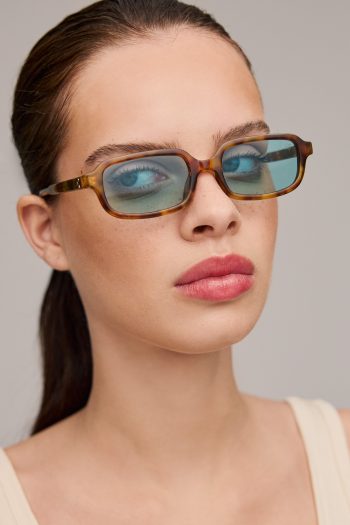 Logan Sunglasses – Honey/Green