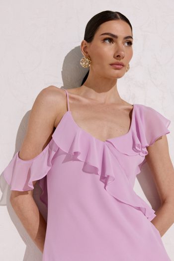 Natalia Dress – Lilac - Image 4