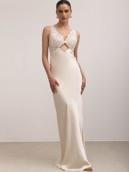 Ilida Dress – Ivory