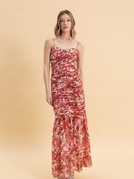 Rustic Romance Maxi Dress – Print