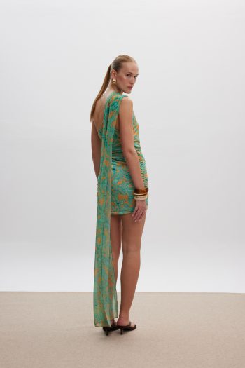 Gaia Mini Dress – Print - Image 2