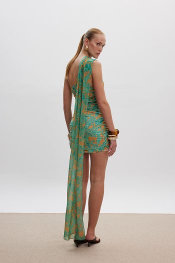 Gaia Mini Dress – Print - Image 3