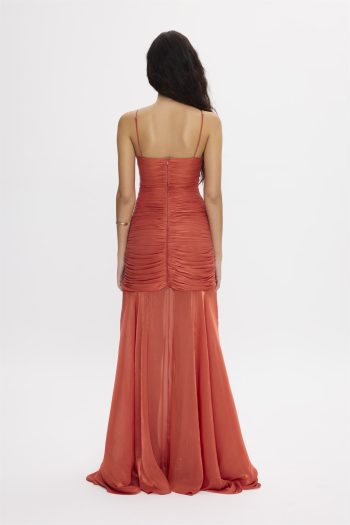 Coralia Dress – Burned Orange - Image 6