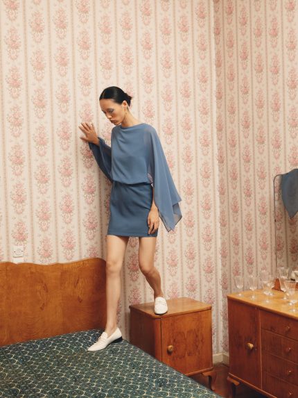 Nightfold Dress – Blue