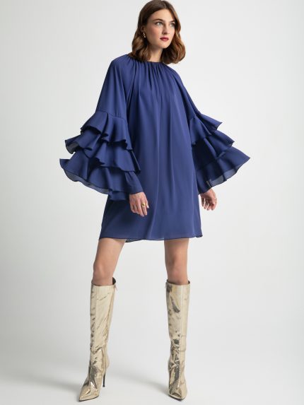 Lindsay Mini Dress – Blue/Green