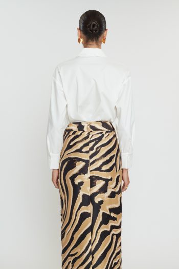 Penelope Skirt – Caramel Zebra - Image 6