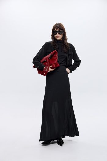 Cambell Maxi Skirt – Black - Image 3