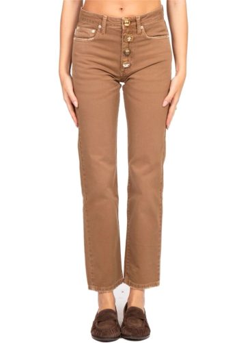 Zoe Baggy Jeans – Tabac