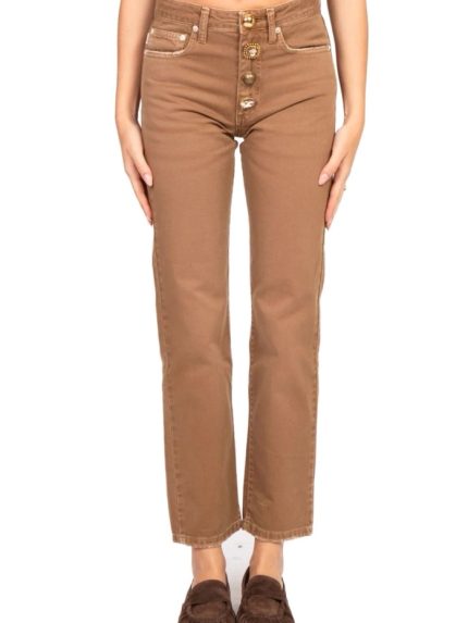 Zoe Baggy Jeans – Tabac