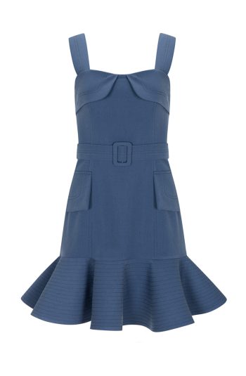 Lunacode Mini Dress – Blue