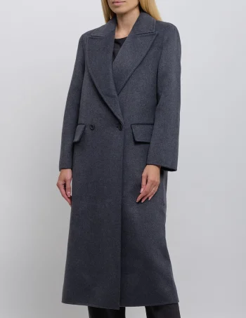 Blaze Oversized Coat – Grey - Image 4