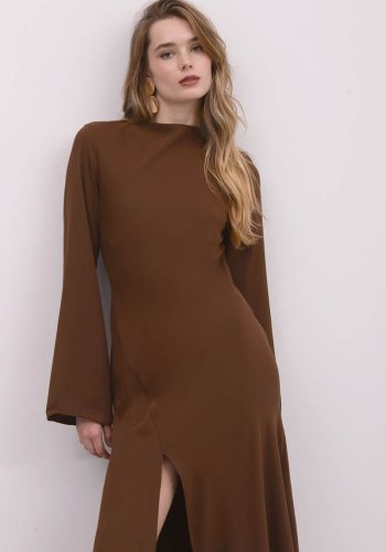 Andria Dress – Brown