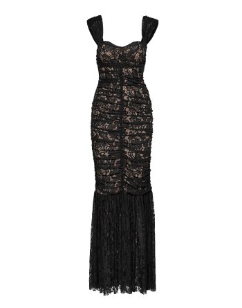Sophiya Lace Dress – Black - Image 2
