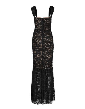 Sophiya Lace Dress – Black - Image 4
