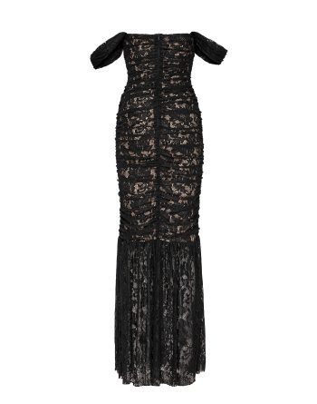 Sophiya Lace Dress – Black - Image 3