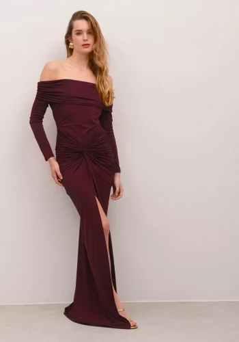 Vanessa Dress – Blackberry