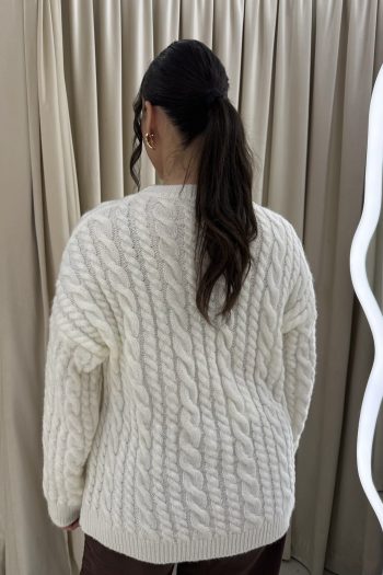 Phoebe Knit – Ecru - Image 3