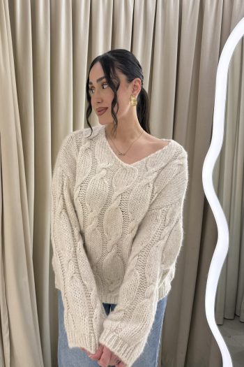 Odette Knit – Beige