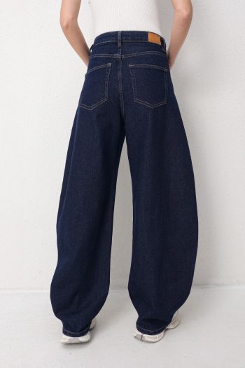 Dorita Barrel Denim – Dark Blue - Image 3