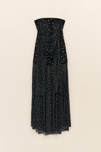 Polka Dot Dress – Black - Image 6