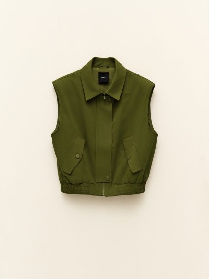 Brooke Vest – Khaki