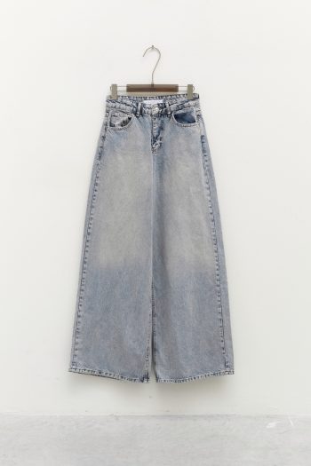 Addie Wide Leg Denim – Blue