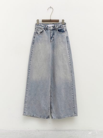 Addie Wide Leg Denim – Blue