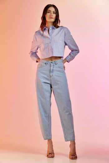 Lima Slouchy Denim – Light Blue