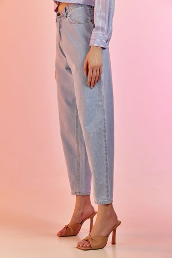 Lima Slouchy Denim – Light Blue - Image 4