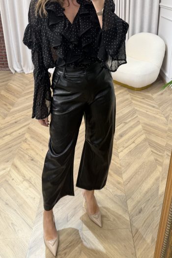 Kali Leather Pants – Black - Image 5