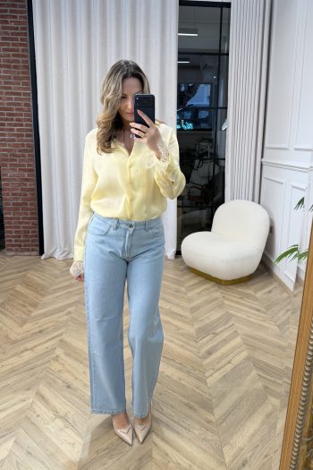 Sienna Straight Leg – Light Blue