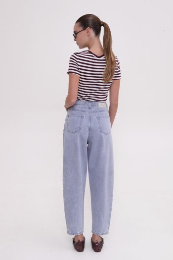 Lima Slouchy Denim – Platinum Grey - Image 2