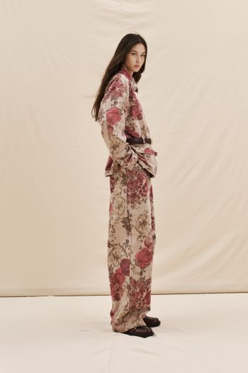 Jasmine Denim Pants – Beige - Image 3