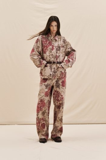 Jasmine Denim Pants – Beige - Image 5