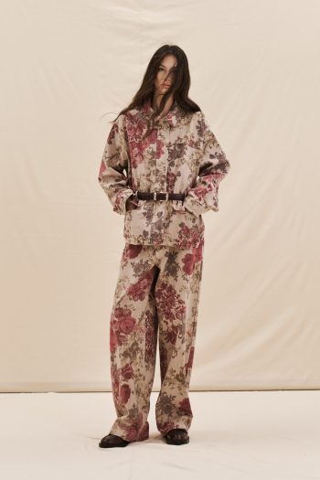 Jasmine Denim Pants – Beige - Image 4