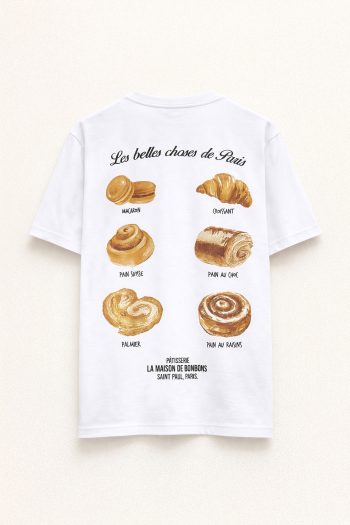 Croissant T-shirt – White - Image 2