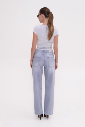 Sienna Straight Leg – Platinum Grey - Image 2