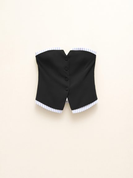 Juniper Bustier – Black