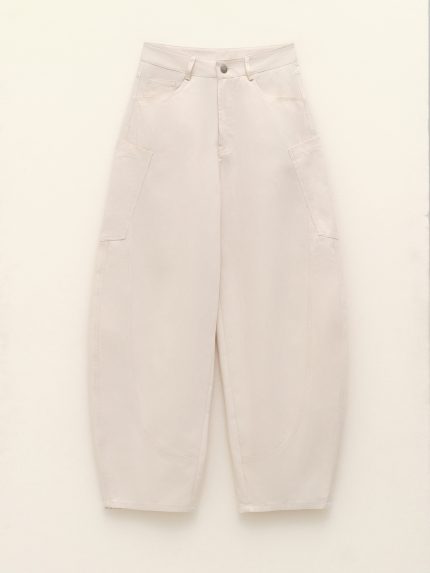 Melanie Cargo Pants – Beige